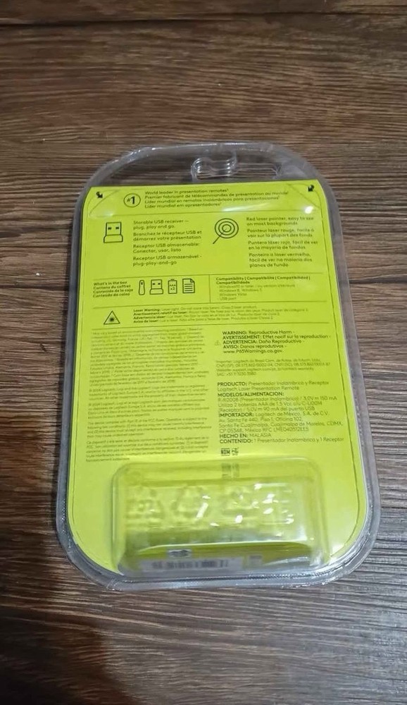 Logitech Laser Pointer Presentation Remote