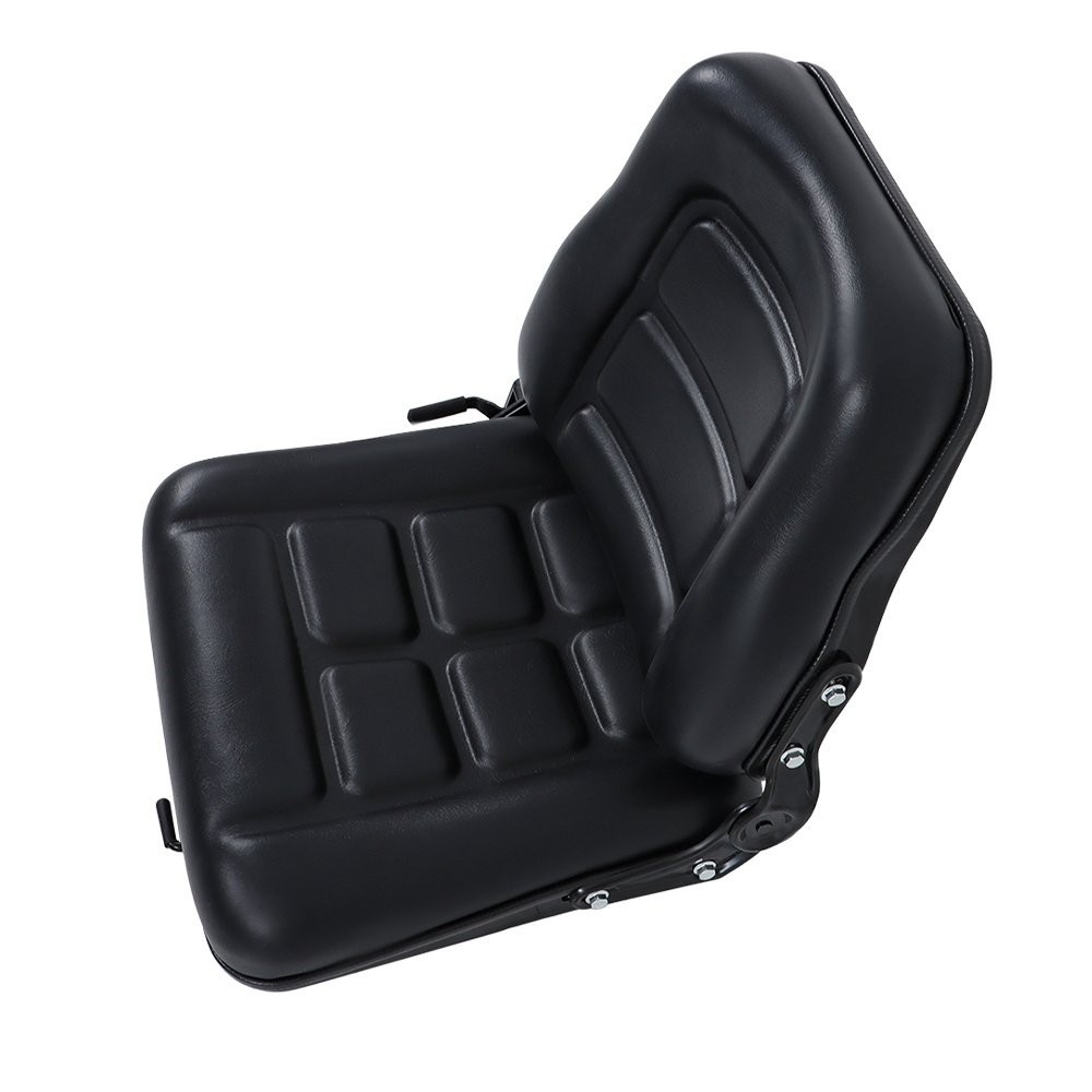 Waterproof Adjustable Fold Down Forklift Seat Angle Backrest For Excavators US
