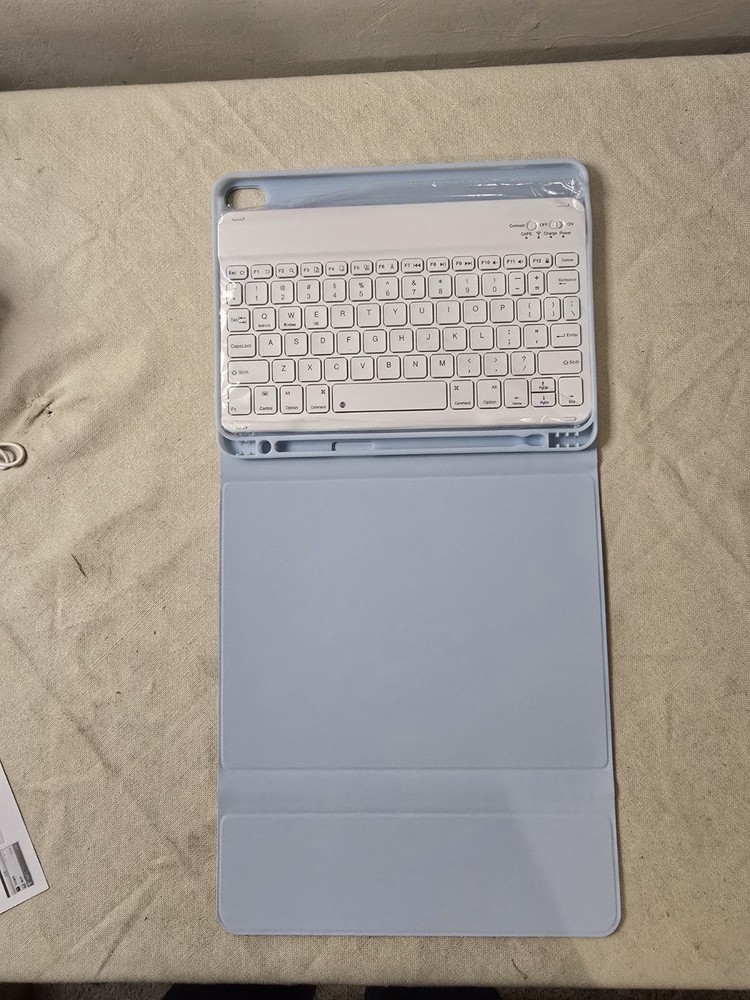 iPad Android Bluetooth Keyboard Case for Tablet Blue Brand New