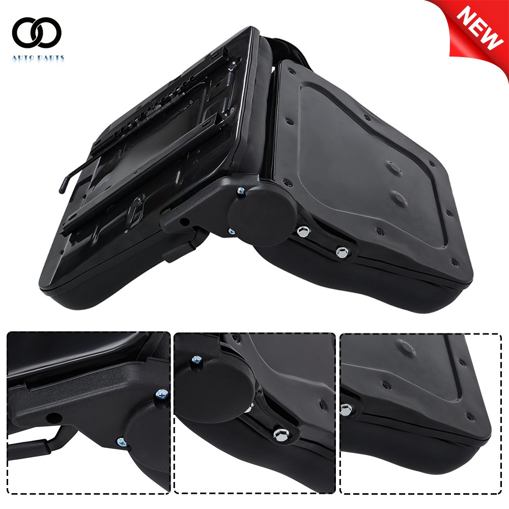 Waterproof Adjustable Fold Down Forklift Seat Angle Backrest For Excavators