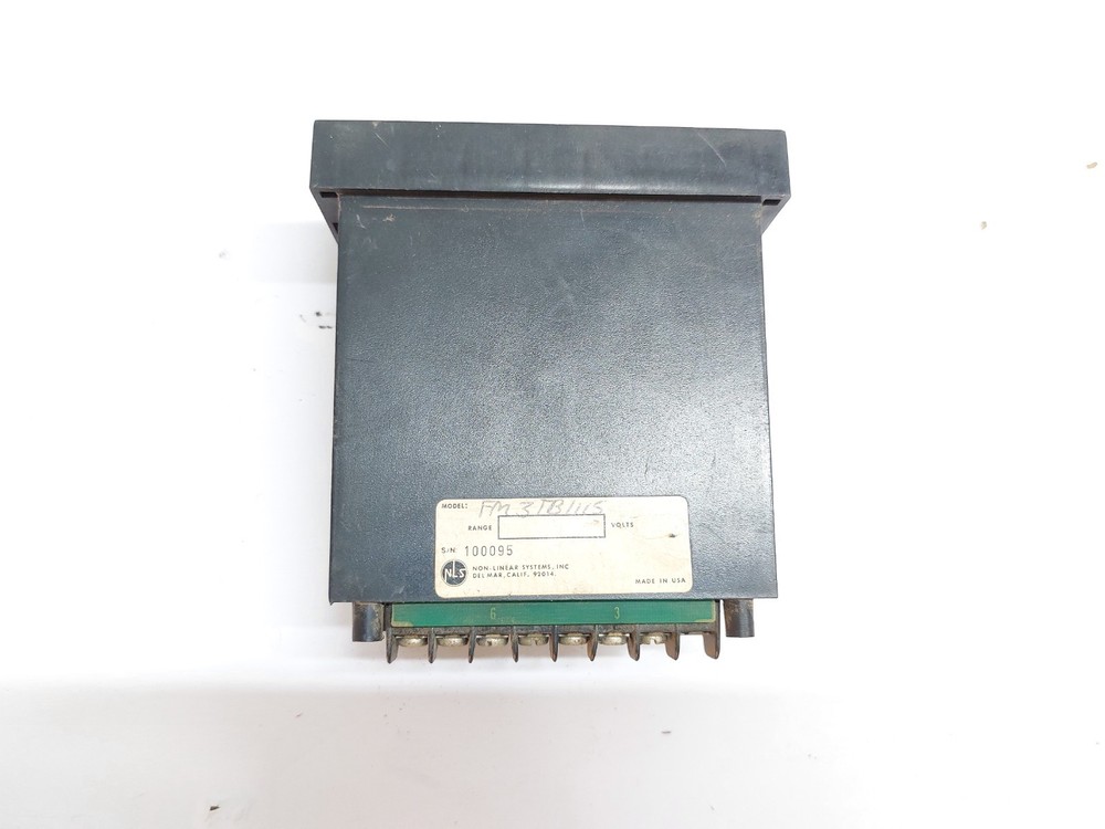 Nls fm3tb1115 Digital Voltmeter