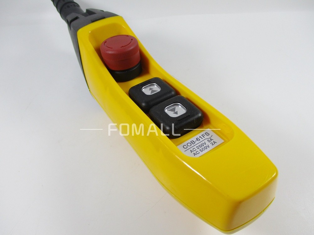 1PCS COB-61FS COB Crane Hoist Control Button switch double speed