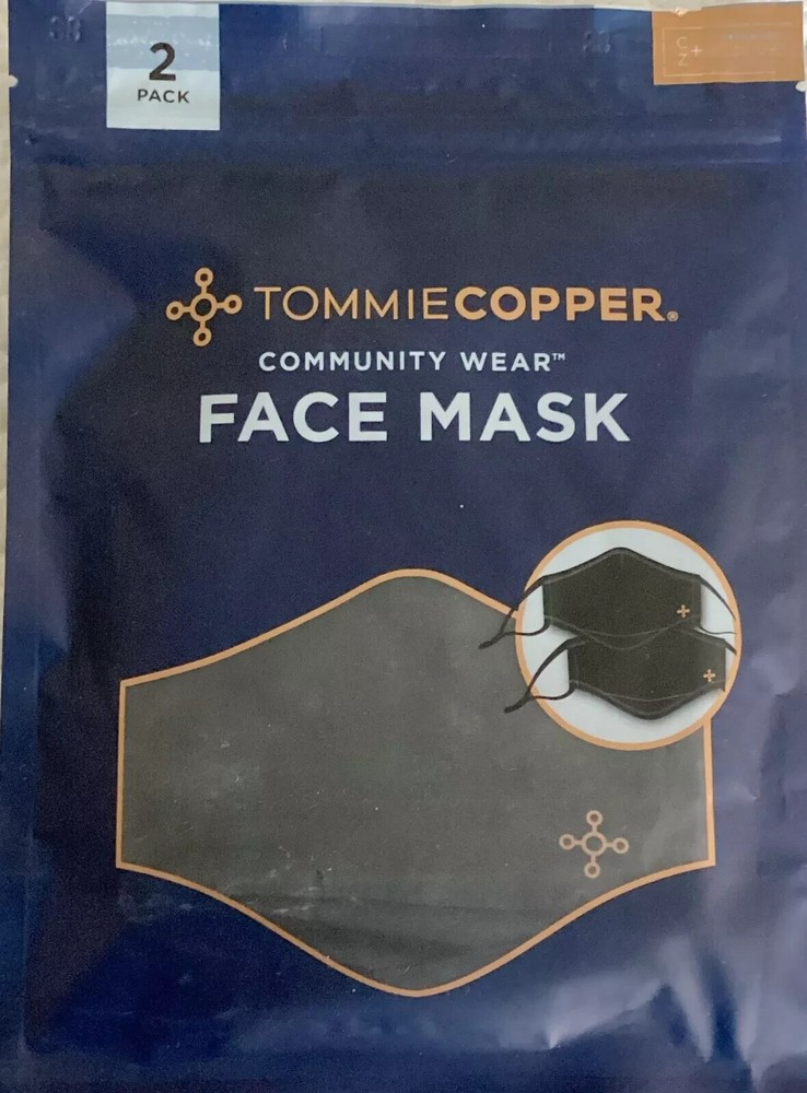 New Tommie Copper Black Face Mask (2)