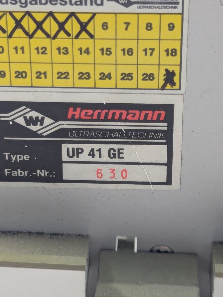 Herrmann Ultrasonic UP41GE Generator