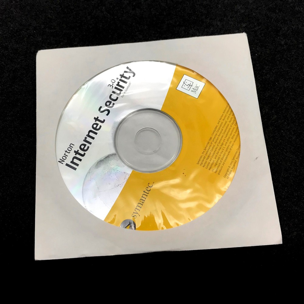 Vintage Norton Internet Security 3.0 for for Mac