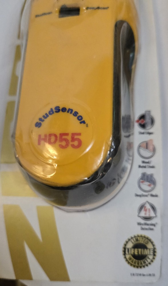 Zircon StudSensor HD55 Stud Finder - Yellow