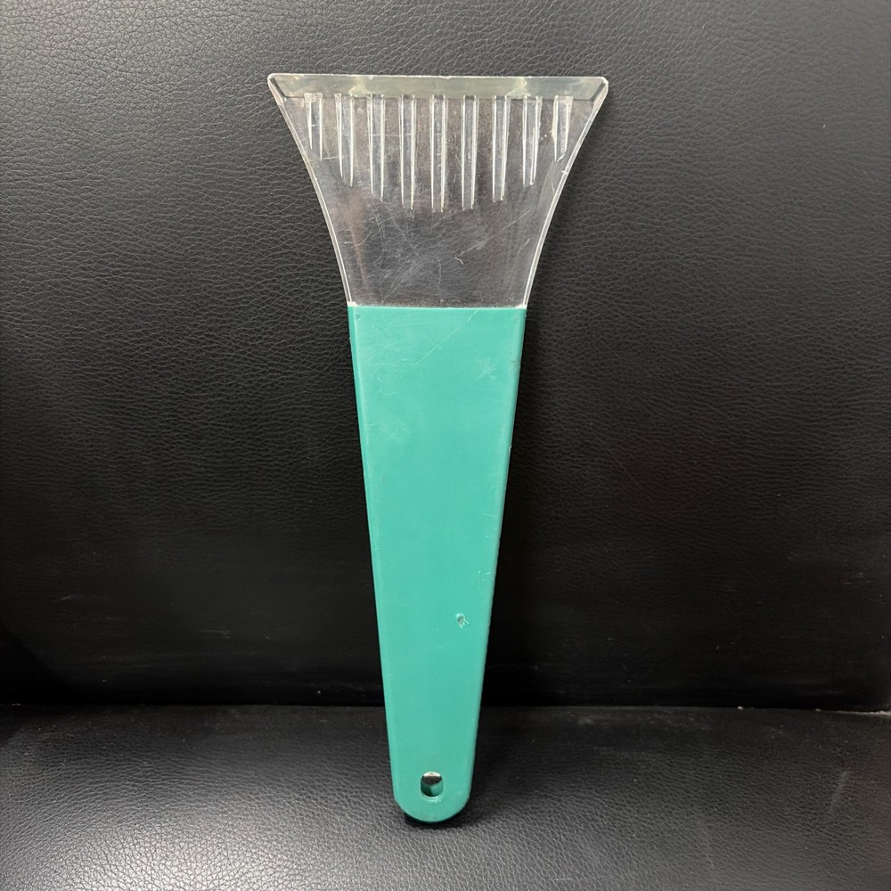Vintage Quaker State Ice Scraper For Car Windshield, Vehicle Window Ice Remover