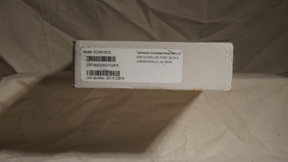 Technicolor Connected converter integrator box HD setback tuner DCI401MCS unused