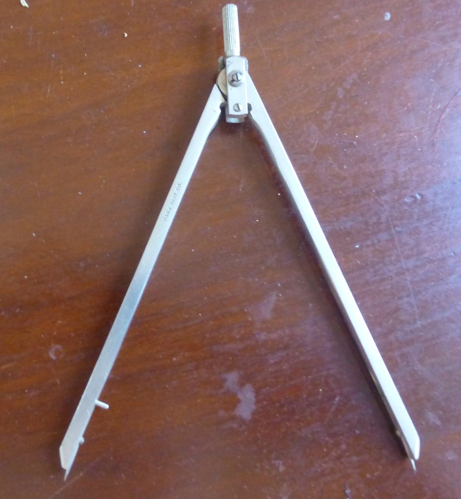 Rare Vintage Drafting Compass-Park Inst. Co.