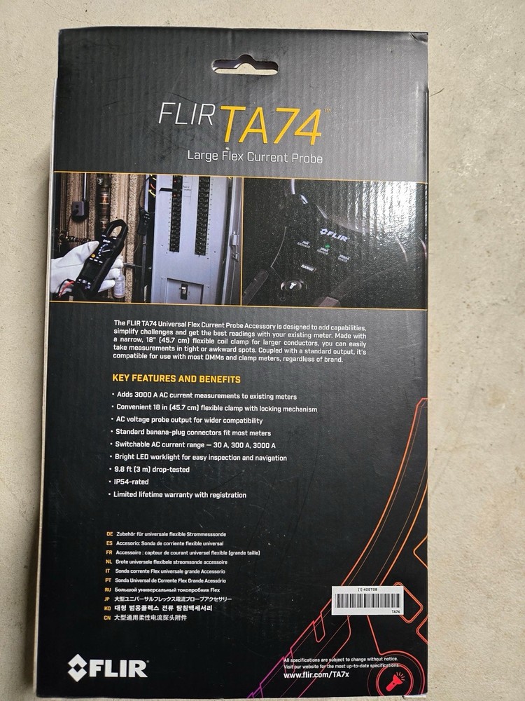 FLIR TA74 Large Flex Current Probe