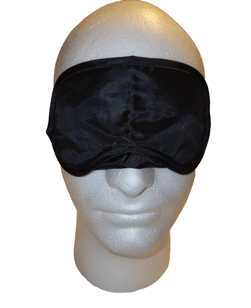 Eye Mask Sleep Blindfold W/Nose Pad and Elastic Strap