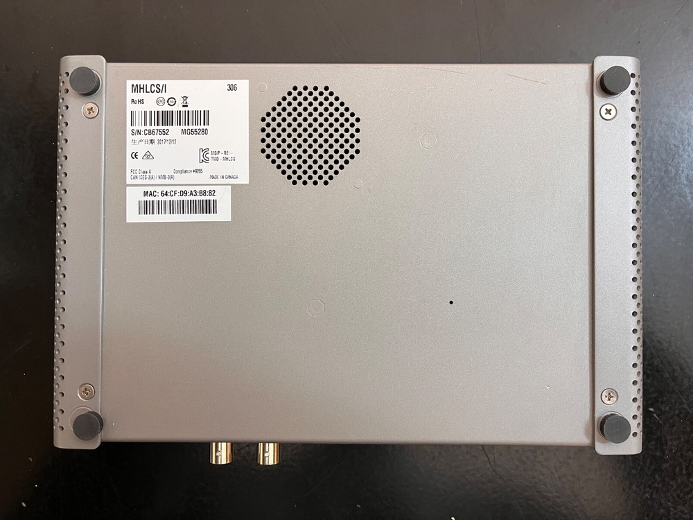 Matrox Monarch LCS IP Streaming Encoder HDMI & SDI Inputs MHLCS/I w. 100-240V PS