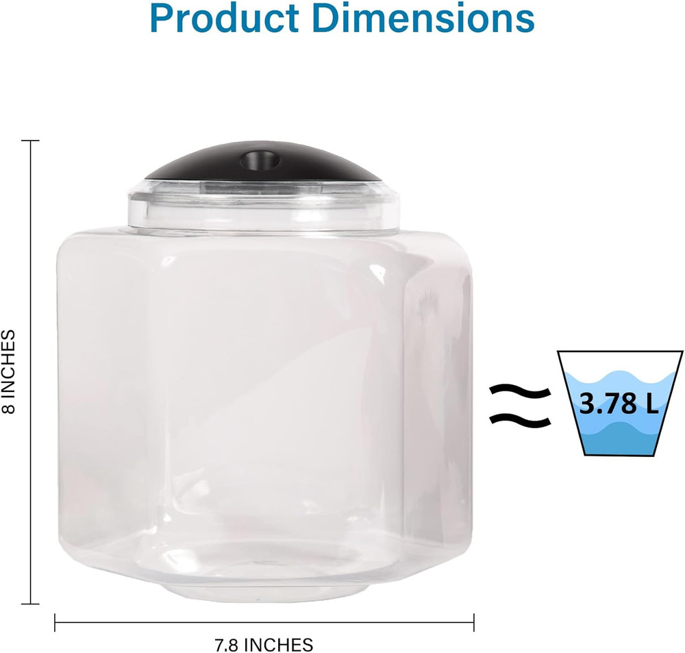 1 Gallon Hex Bettatank - LED Lighting