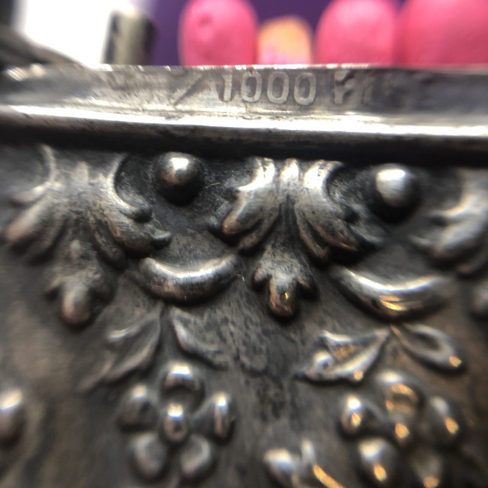 Sterling Match Safe Late 1800’s 2.25”