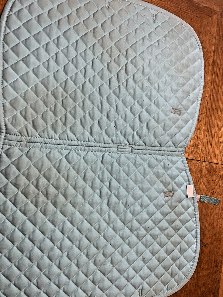 Dover Horse Saddle Pad- H/J Light Teal/Blue