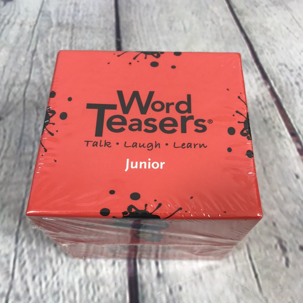 Word Teasers Junior - Conversation Starters Game - New Sealed Box