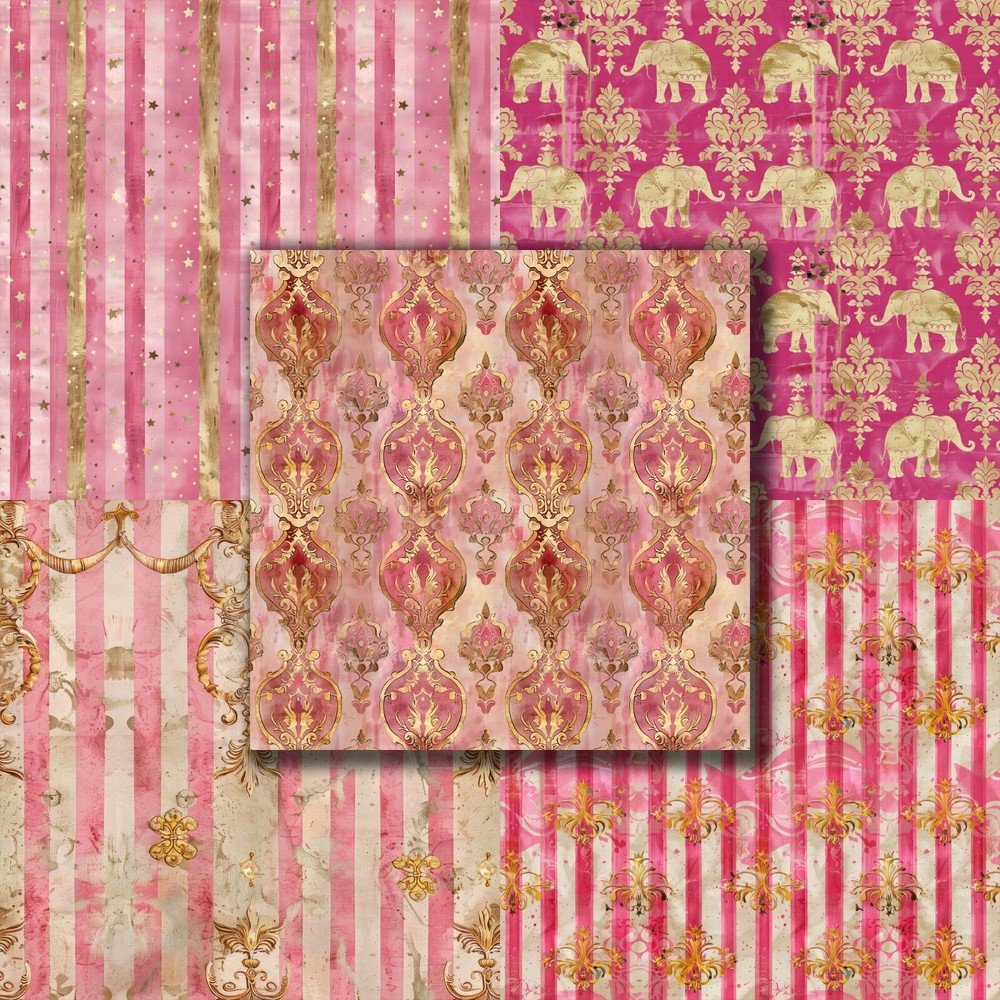 VINTAGE CIRCUS PINK - Paper Pack