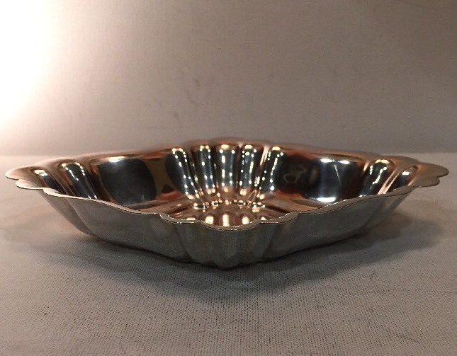 Silver Plate Candy Nut Dish Bowl
