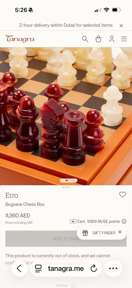 Brand new Etro bugrane chess box