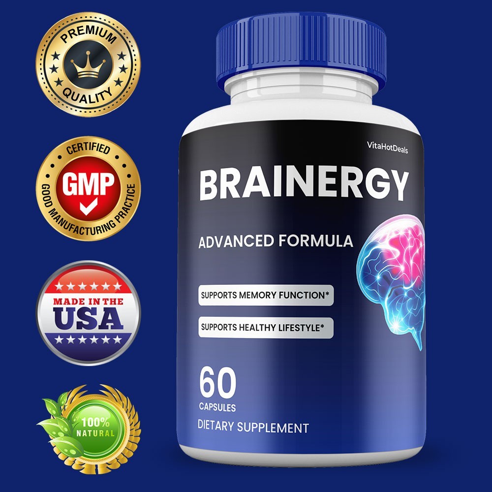 Brainergy Capsules, Max Strength, Brain ergy Cognitive Supplement (2 Pack)