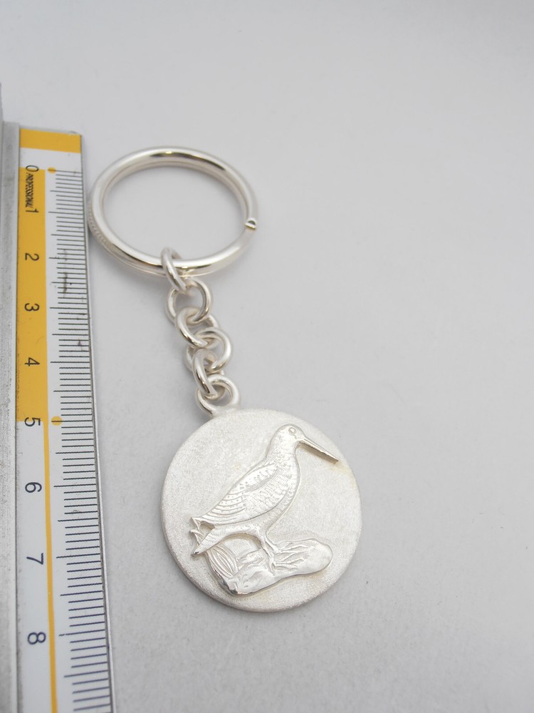 Spout: 925 Silver Keychain - Bird - Hunter - Hunter - Volatile