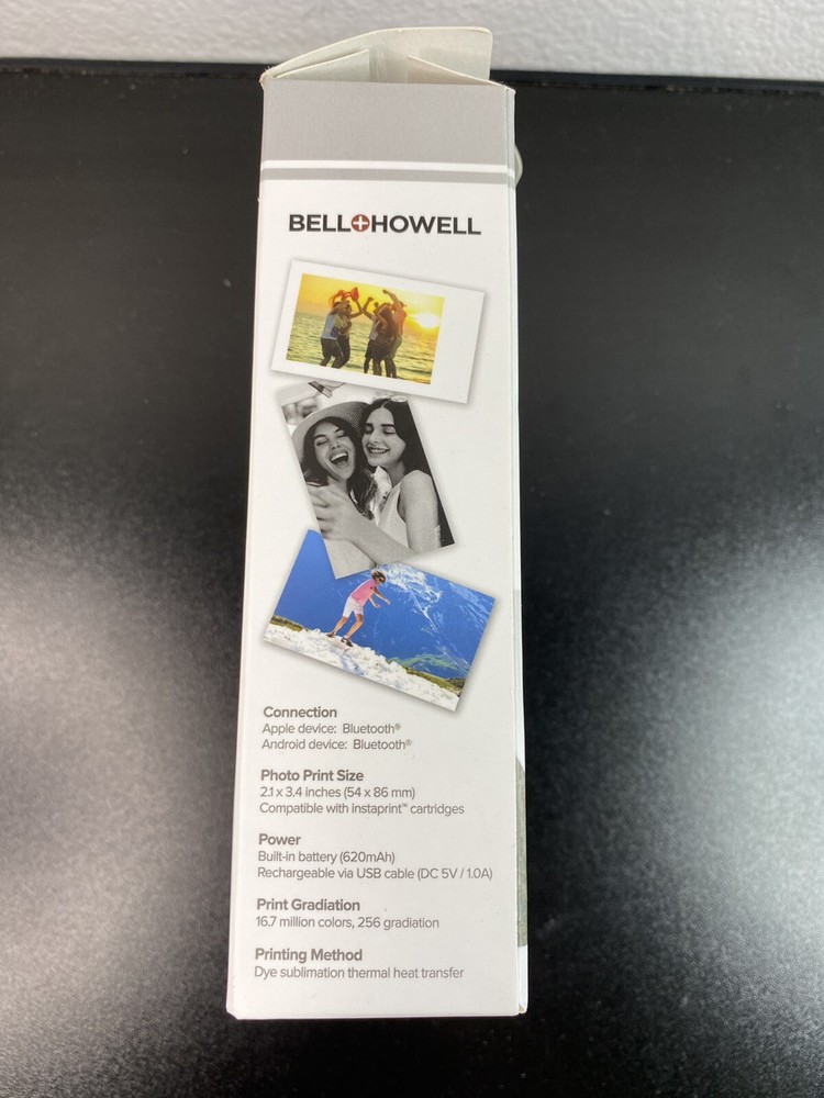 Bell+Howell instaprint Mobile Photo Printer Open Box
