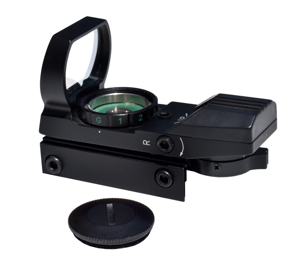 compact Reflex Red Green Dot Sight Adjustable Reticle Substitute Gun Sight Scope