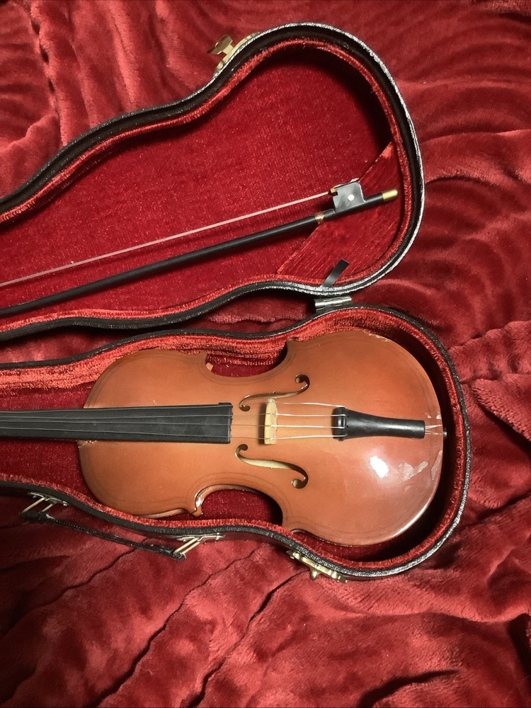 Miniature Vintage Violin 10in