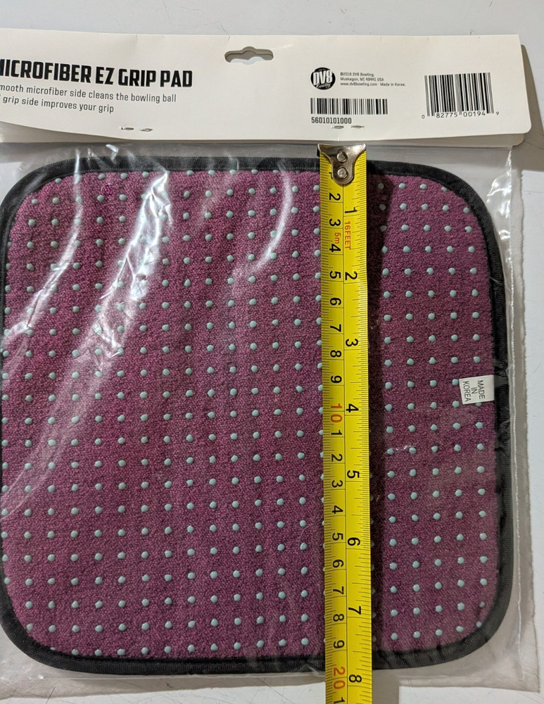 DV8 Double Sided Microfiber EZ Grip Pad 8" x 7 3/4"