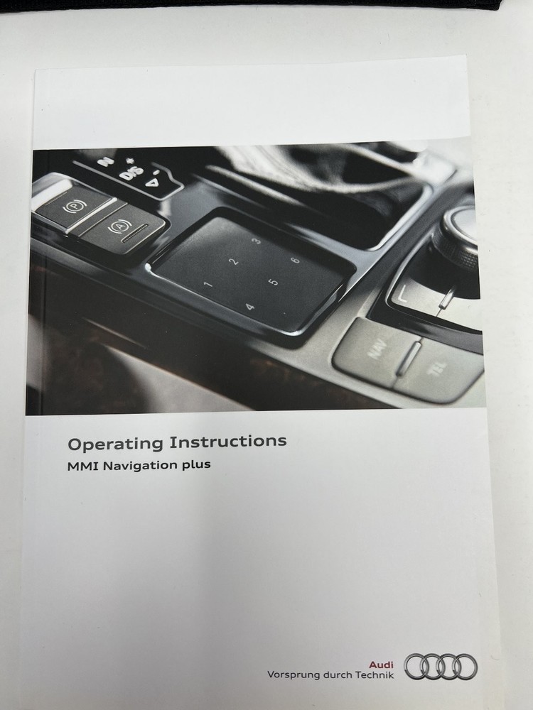 2014 Audi A7/S7 Owners Manual OEM