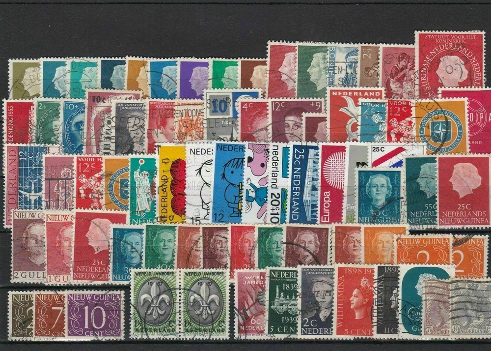 Netherlands Used Stamps Ref 24493