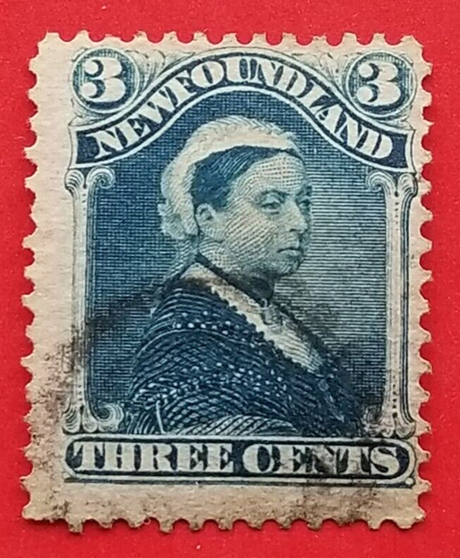 Canada Newfoundland #49 Queen Victoria Used
