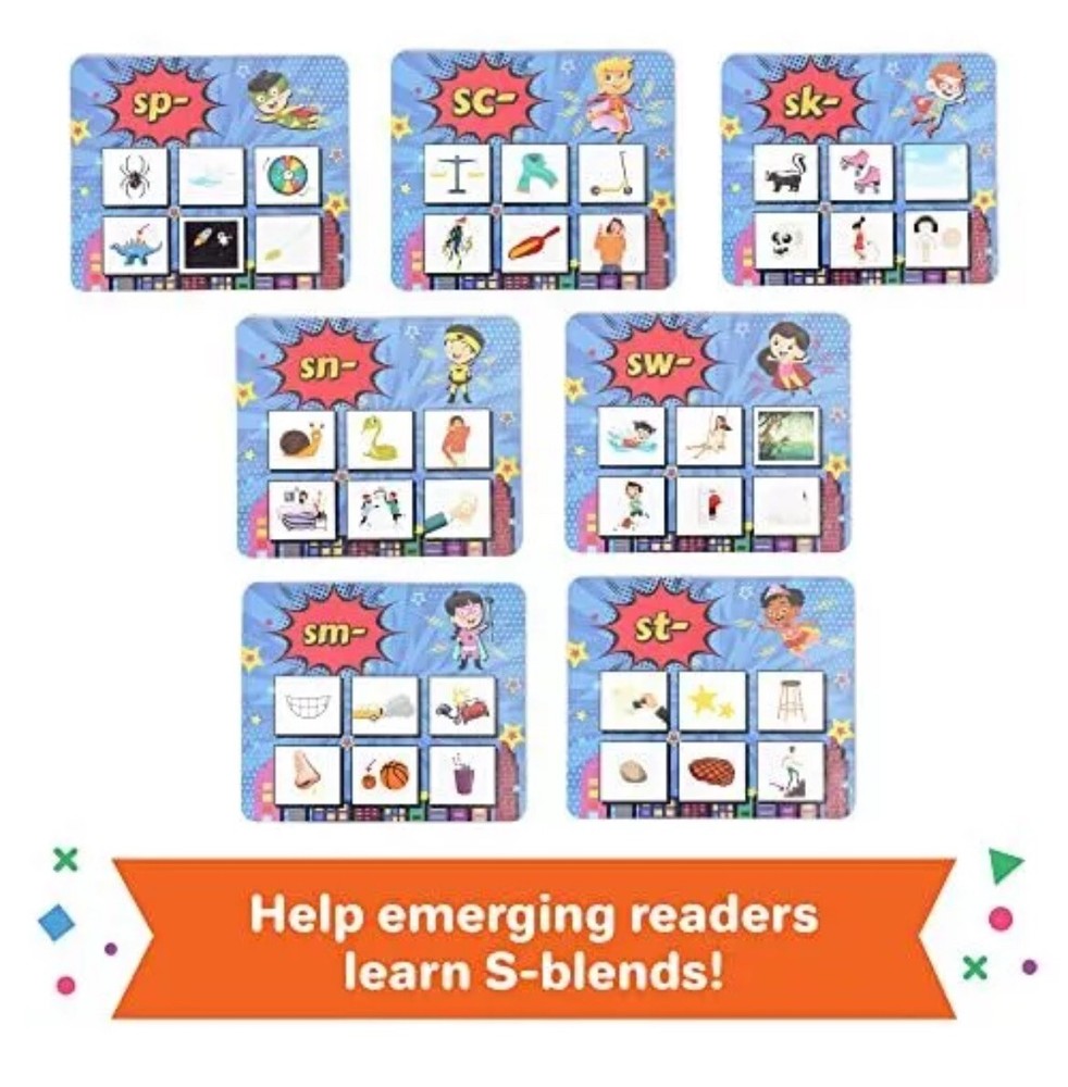 Super Blends Phonics Reading Game-Science Of Reading- Small Group Work NEW