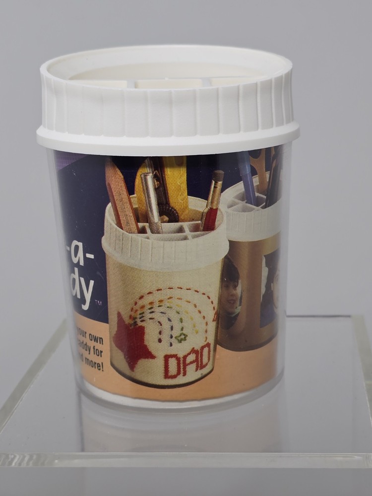 New VTG Eagle Craftstor Create-A-Caddy Personalized Storage Container Organizer