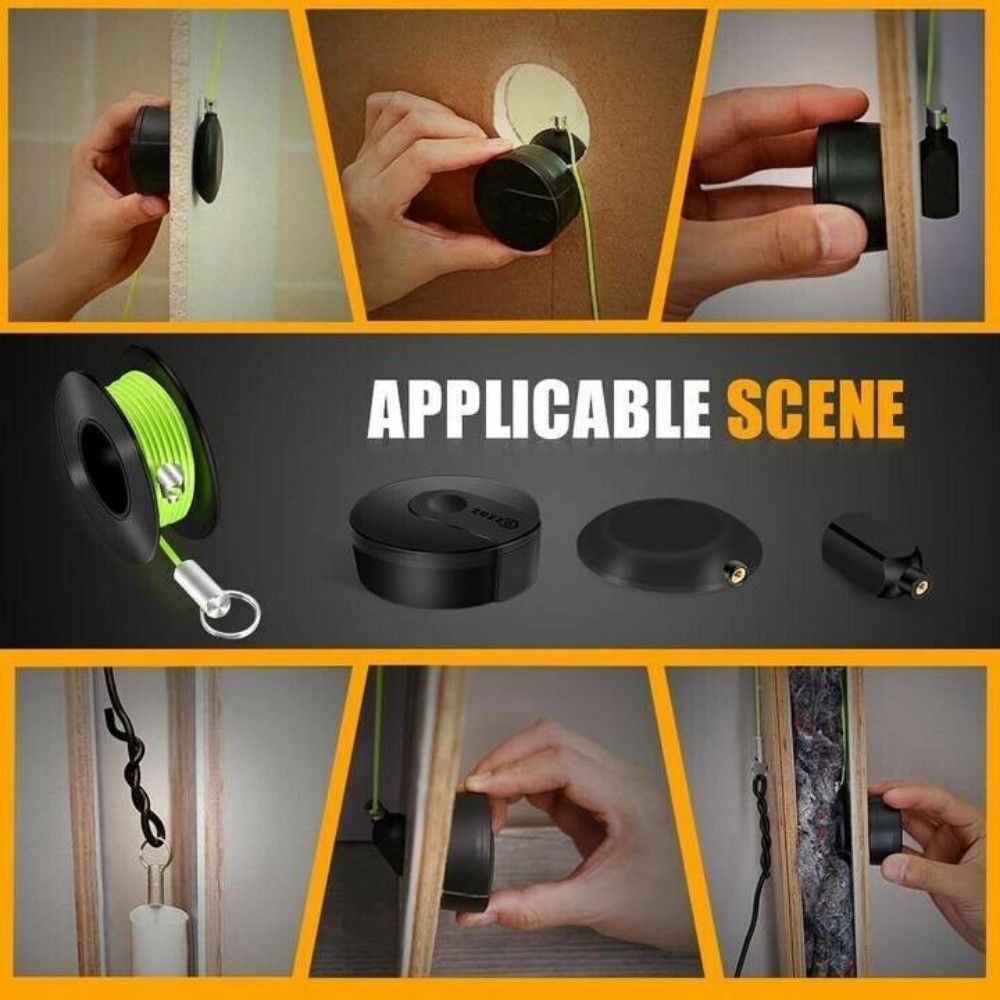 Magnetic Threader Professional Wiremag Puller Wire Cable Running Device Set