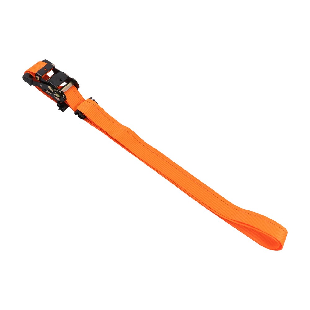 LABLT E Track Wheel Chock System 9' Orange Ratchet Tie Down Straps For Trucks