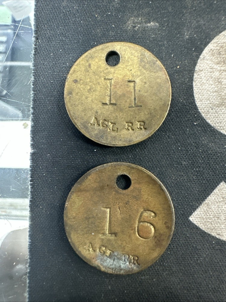WWII Brass ID Tag