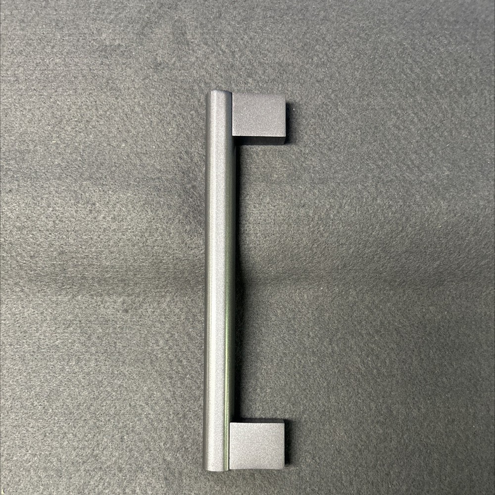 6-5/16" Citation Round Bar Pull with Flat Sides Gray