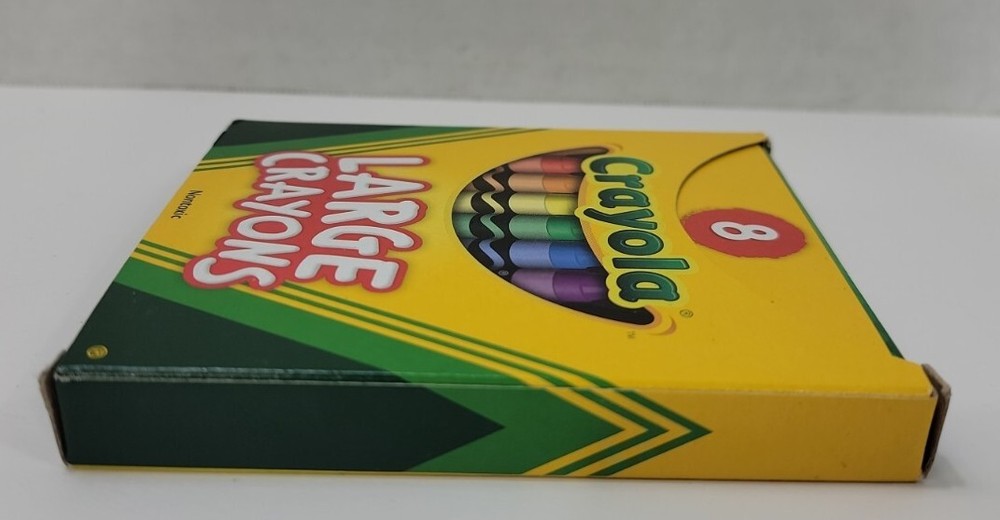 Crayola Large Crayons 8 in a Box. New