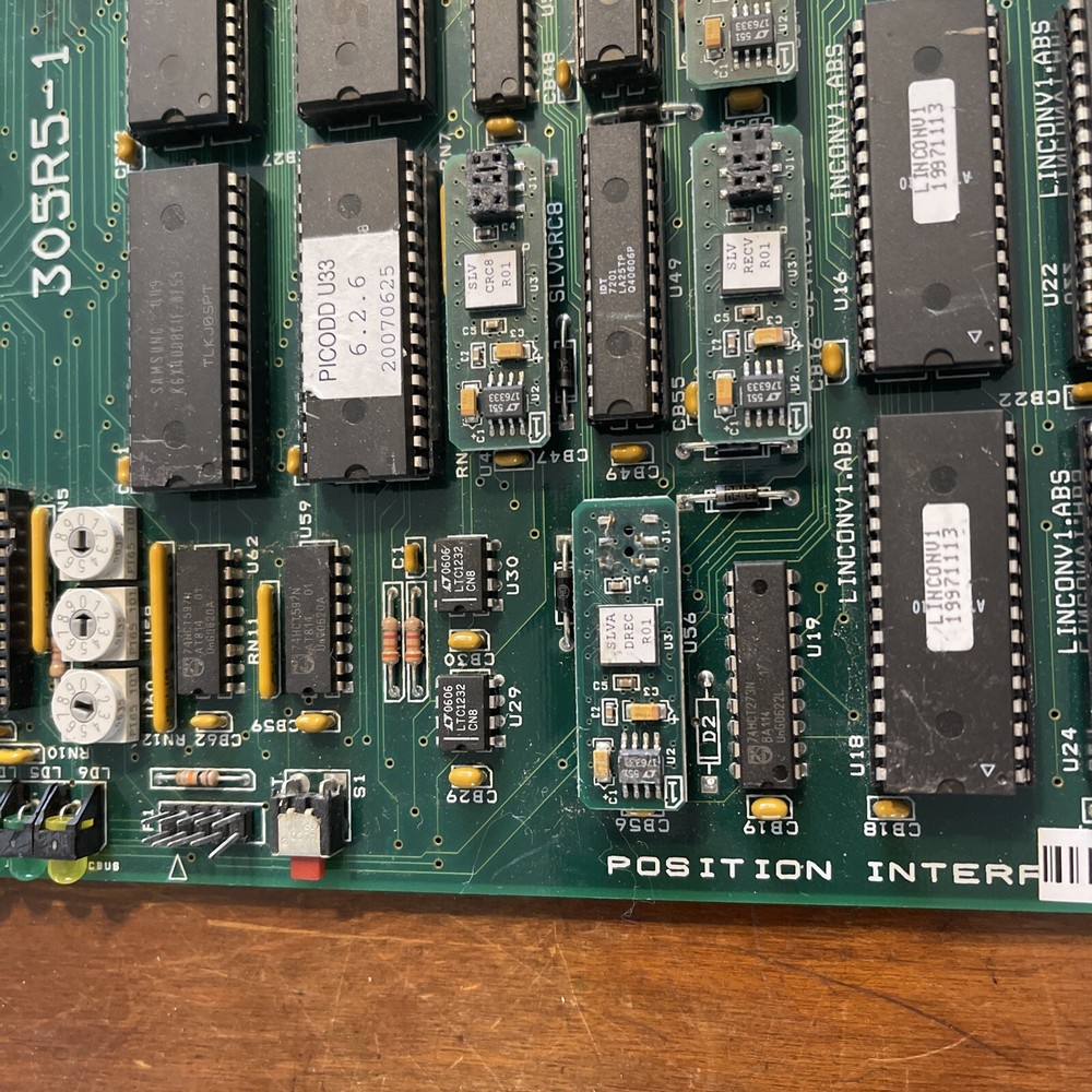 T5 Orbacom Position Interface Controller (PIC) Board Termination Card R1709305-3