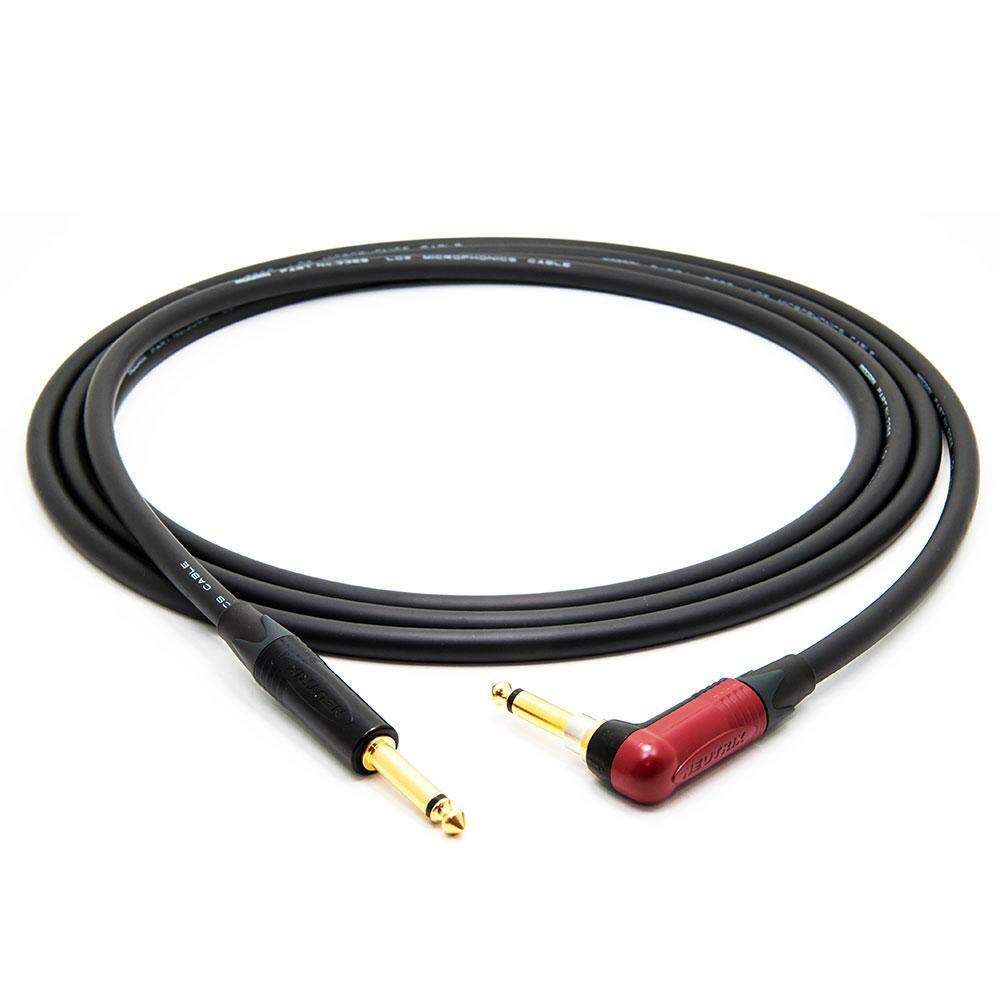 Mogami Gold Silent Series 18 FT Guitar Cable Angled Plug