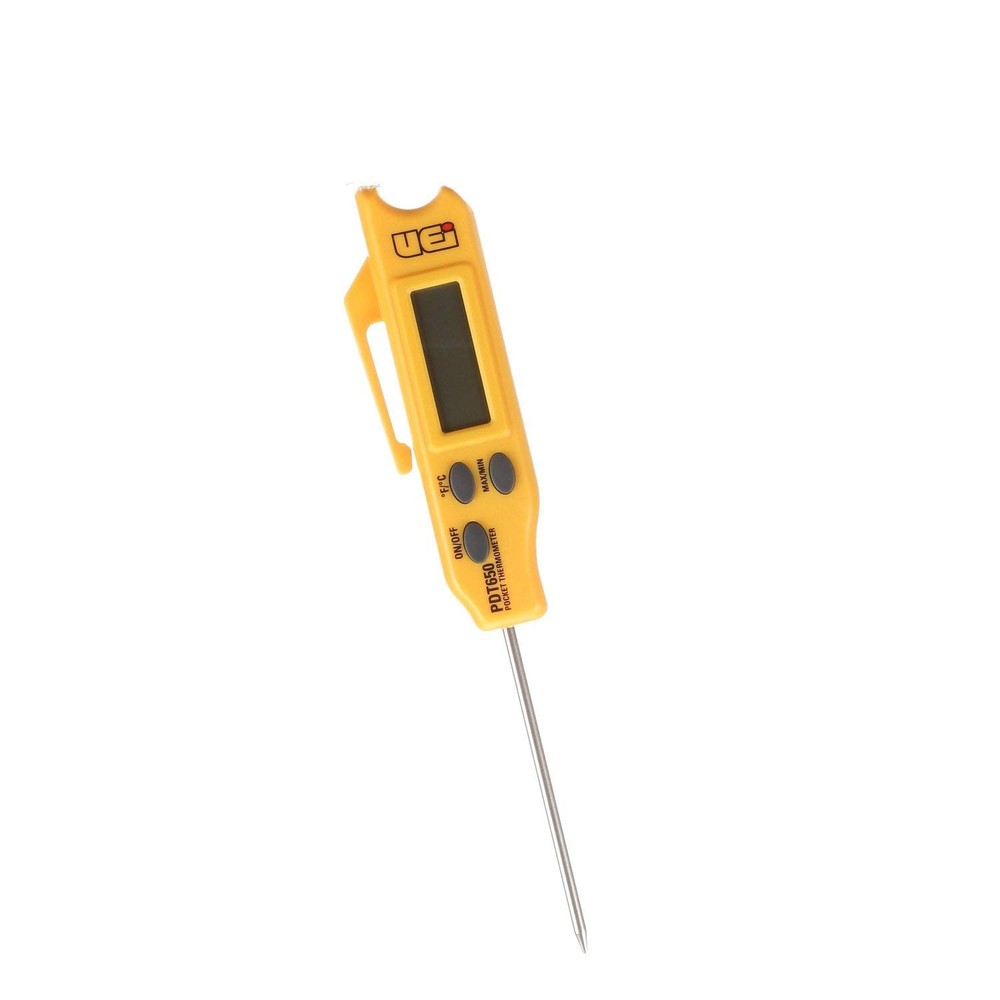 Folding Pocket Digital Thermometer,Yellow