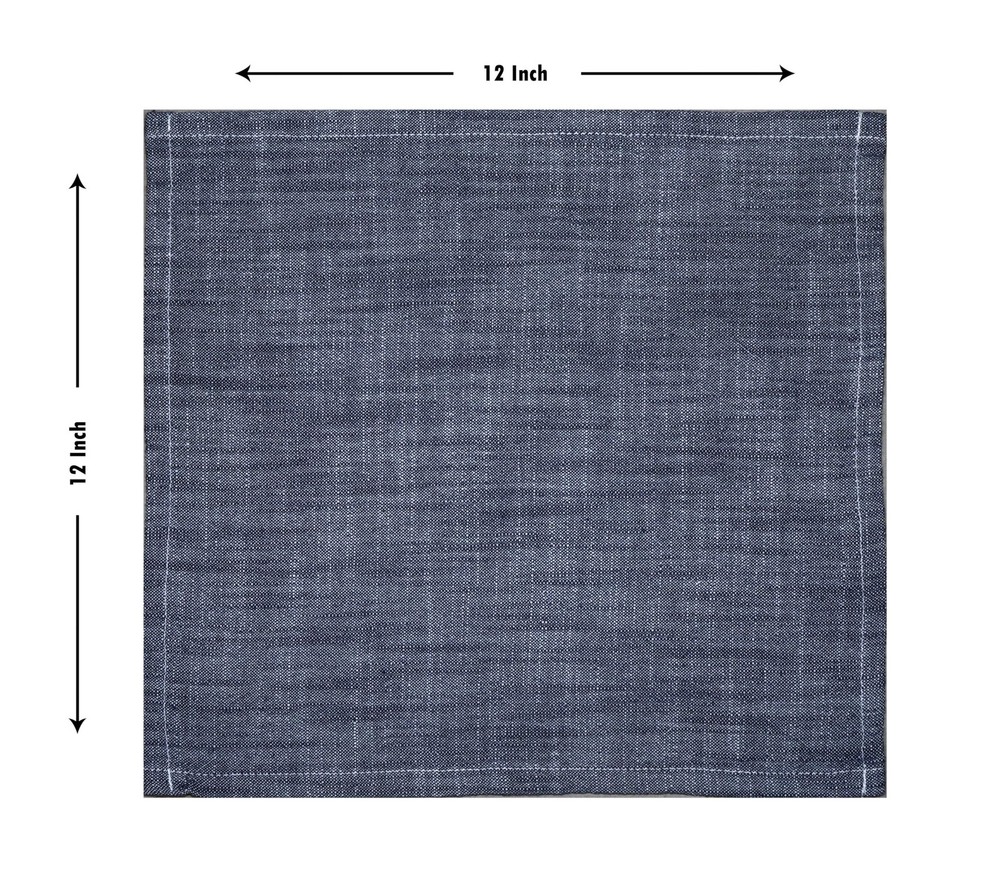 100% Cotton Chambray Dish Cloth, Ultra Soft Absorbent Quick Drying Solid Dish...
