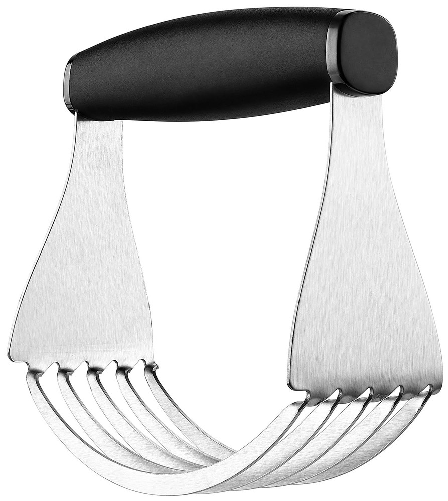 Spring Chef Dough Blender For Baking, Heavy Duty Cutter Tool, Black