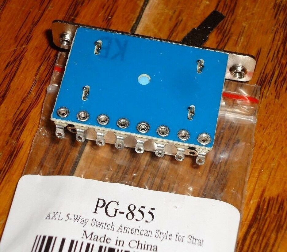 AXL 5-Position Stratocaster Style Pickup Selector Switch Model # PG-855