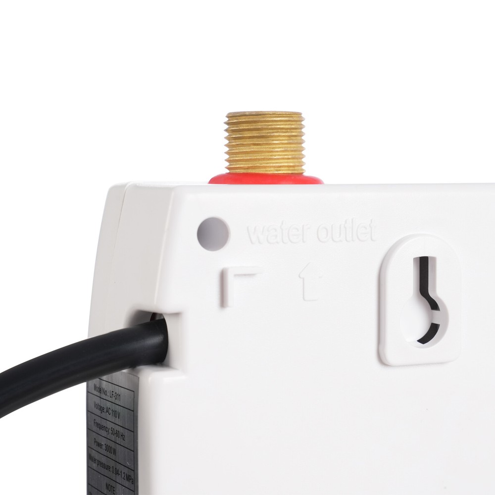 3KW Digital Display On Demand Hot Water Heater Tankless Electric Water Heater