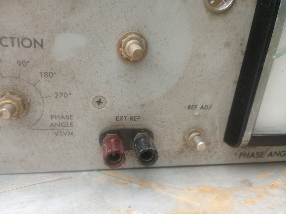 Vintage Phase Angle Voltmeter