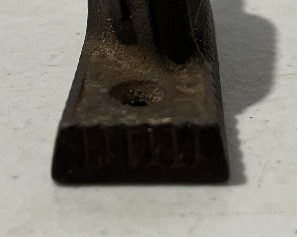 Antique Victorian Cast Iron Window Lock