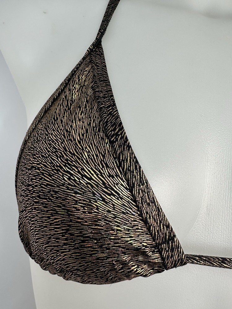 Exotic Dancer Tri Top And Thong Set