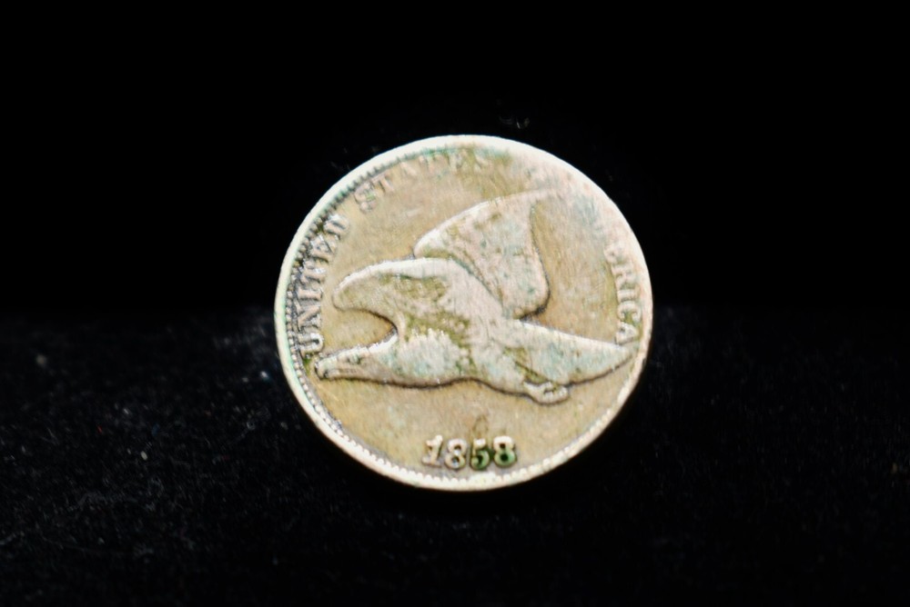 1858 Flying Eagle Cent Large Letters #EB16016